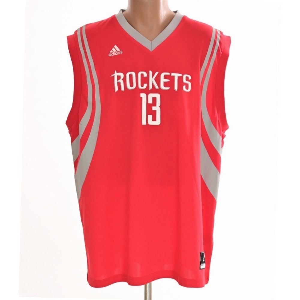 Adidas NBA HOUSTON ROCKETS Basketball Jersey Shirt #13 JAMES HARDEN Youth Size L